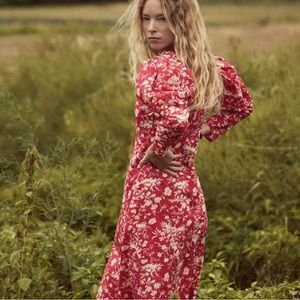 Doen Clarence Red Dress size XS